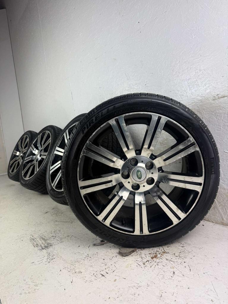Land Rover Sport Discovery L322 L405 L320 velgen 20" 5x120, Niet ingevuld, Gebruikt, 275 mm, Banden en Velgen