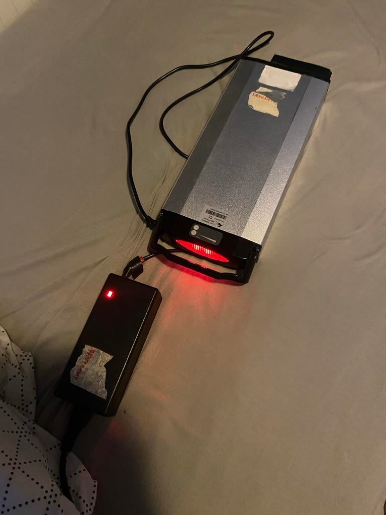Saxonette accu 36volt voor revisie, Ophalen of Verzenden, Gebruikt