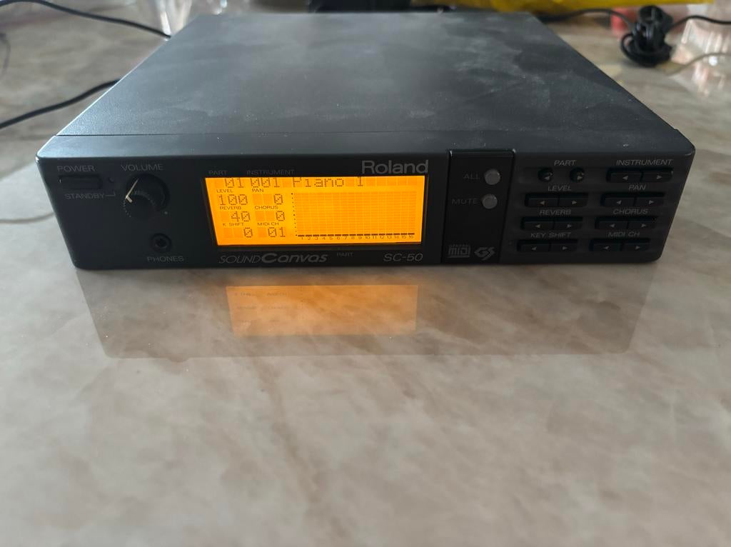 Roland Sound Canvas SC-50 MIDI Sound Module, Ophalen of Verzenden, Gebruikt, Roland