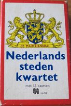 Nederlandse steden kwartet van Jumbo, Verzamelen, Ophalen of Verzenden, Zo goed als nieuw, Kwartet(ten)