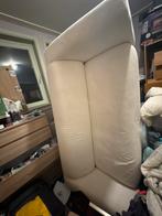 Creme kleurige 3-zits bank, Ophalen, Gebruikt, Driepersoons, 75 tot 100 cm