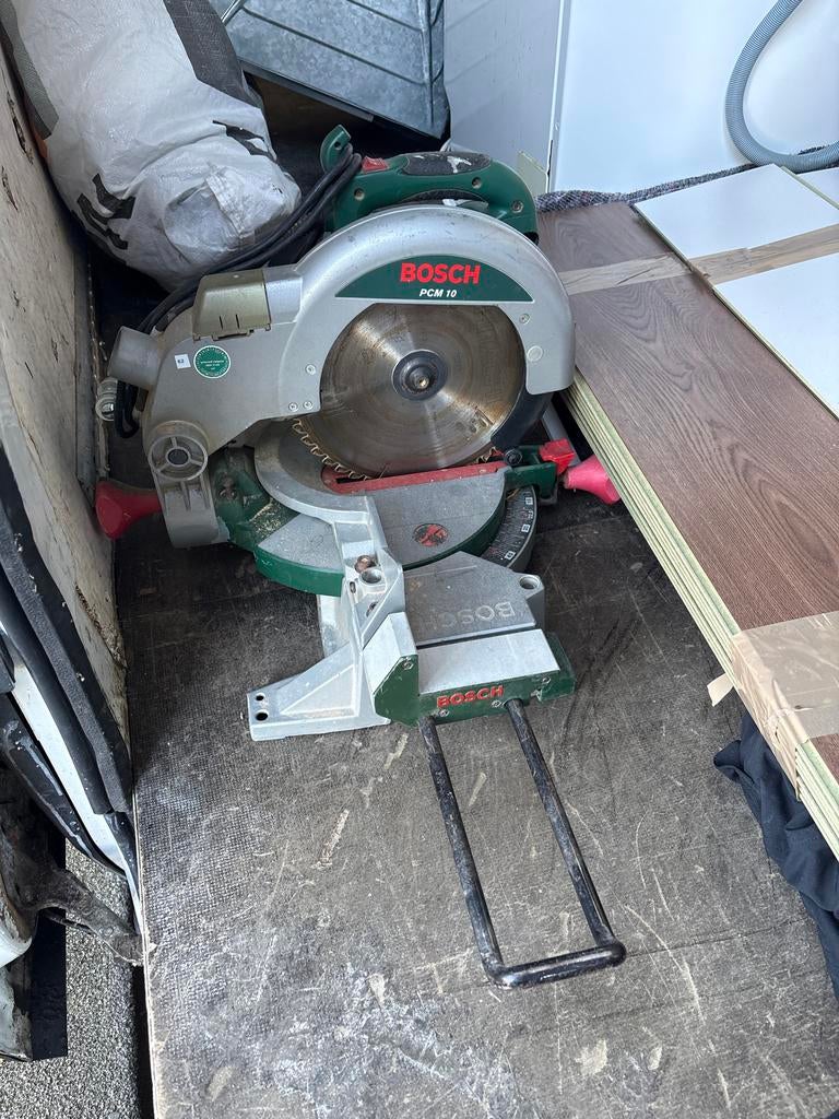 Bosch PCM 10 afkortzaag, Gebruikt, G, G, Ophalen of Verzenden