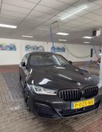 BMW 5-Serie 530e 292pk Aut 2021 Zwart Full options!, Automaat, 1998 cc, Achterwielaandrijving, Zwart