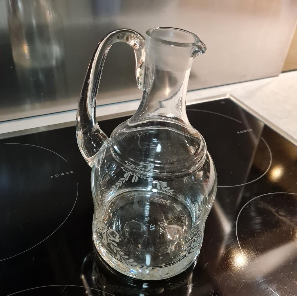 Mooie karaf / schenkkan, Antiek en Kunst, Antiek | Glas en Kristal, Ophalen of Verzenden