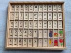 HOUTEN LETTERS, CIJFERS, PLAATJES, Kinderen en Baby's, Taal en Lezen, -, -, Nieuw