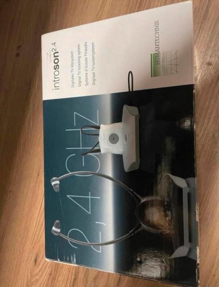 Humantechnik Intenson 2.4 GHz Digitaal TV-Hoorysteem, Audio, Tv en Foto, Overige Audio, Tv en Foto, Zo goed als nieuw, Ophalen of Verzenden