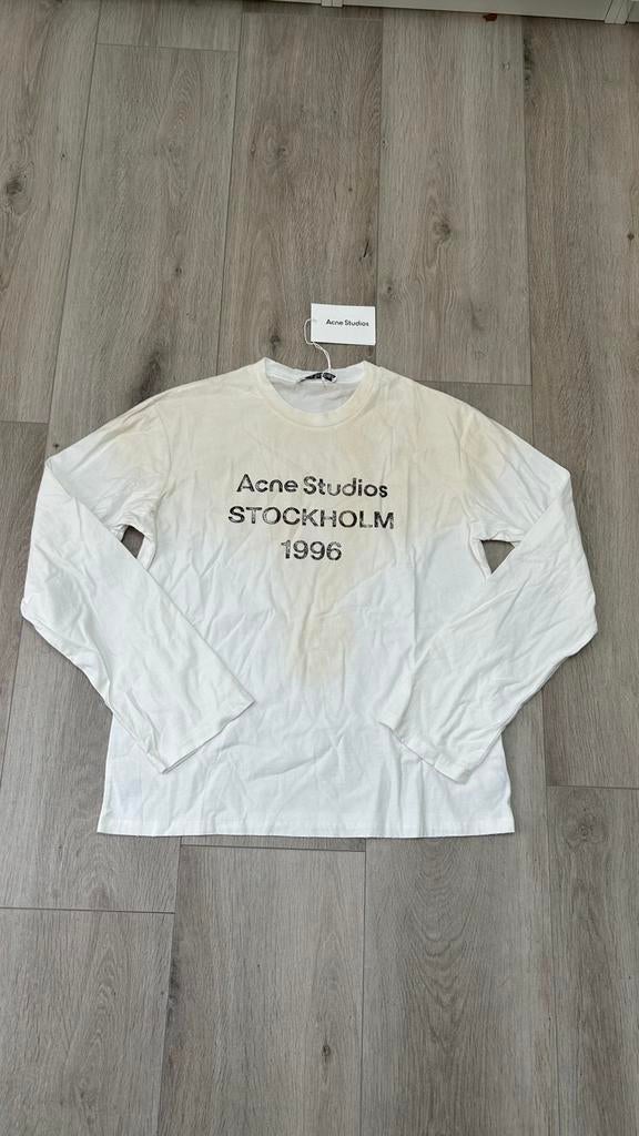 Acne Studios long sleeve shirt, Ophalen of Verzenden, Zo goed als nieuw, Overige maten, Wit