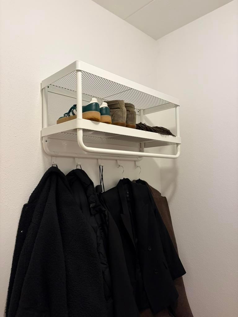 Ikea kapstok wit, Huis en Inrichting, Woonaccessoires | Kapstokken, Zo goed als nieuw, Minder dan 100 cm, Metaal, Ophalen