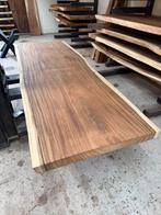 Boomstamtafel 300x100cm afgewerkt in skylt, Zomerweg 29b drempt, Drempt@ars-longa.nl, Rechthoekig, Nieuw