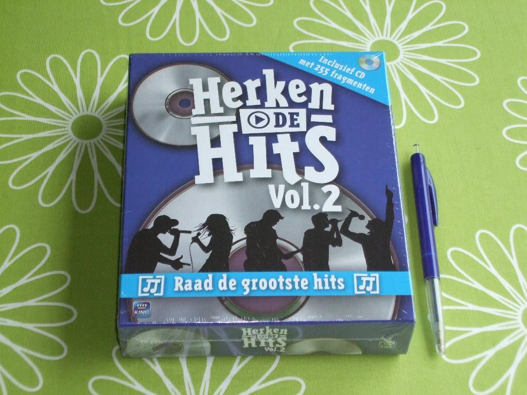 Nieuw in seal: Herken de hits - volume 2, Vijf spelers of meer, Ophalen of Verzenden, Nieuw