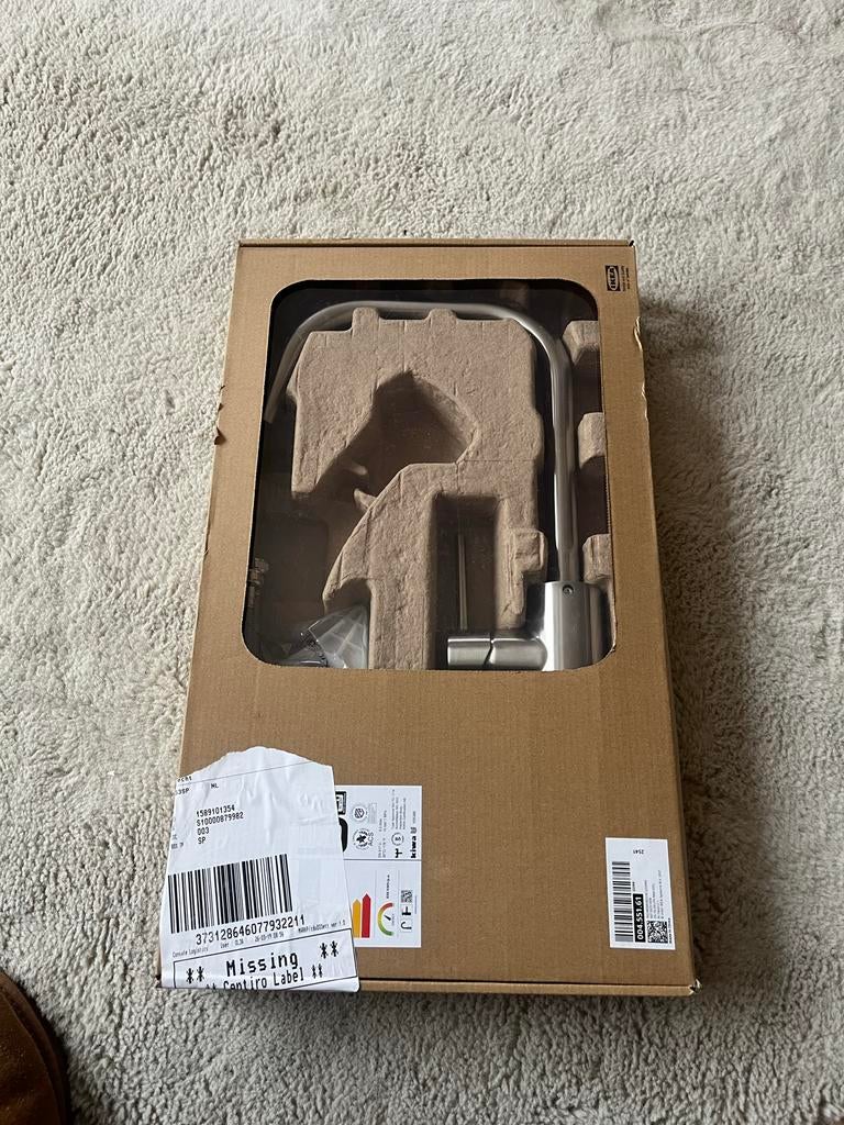 IKEA Almaren Keukenkraan - Nieuw in doos, Ophalen of Verzenden, Nieuw, Rvs, Kraan