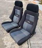 Recaro LX VF Monza sportstoel grijs zwart stoelzitting, Ophalen of Verzenden, Gebruikt, Universele onderdelen