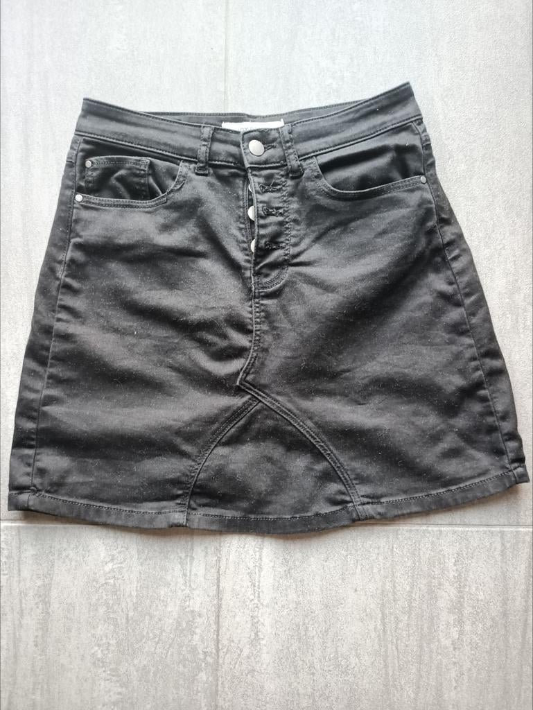 JDY Denim maat s zwart rokje, Kleding | Dames, Rokken, Maat 38/40 (M), Zwart, Ophalen of Verzenden, Zo goed als nieuw