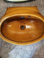 Vintage wastafel 70er studio design, Doe-het-zelf en Verbouw, Sanitair, Ophalen, Nieuw, Steen, Wastafel
