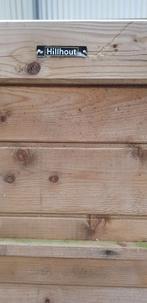 Hillhout schuttingpaneel 2x te koop, Tuin en Terras, 1 tot 2 meter, Minder dan 3 meter, Nieuw, Ophalen of Verzenden