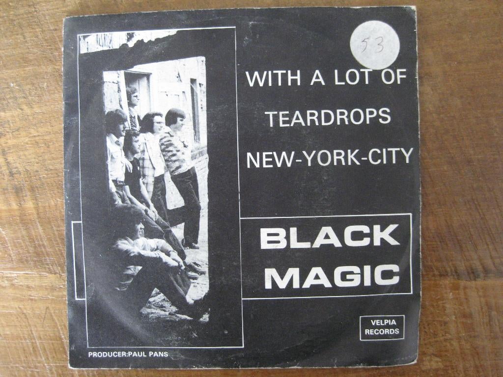 Single Black Magic   "With a lot of teardrops New York City", Cd's en Dvd's, Ophalen of Verzenden, Gebruikt, Pop