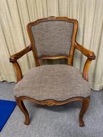 Antieke stoel met armleuningen, Ophalen of Verzenden