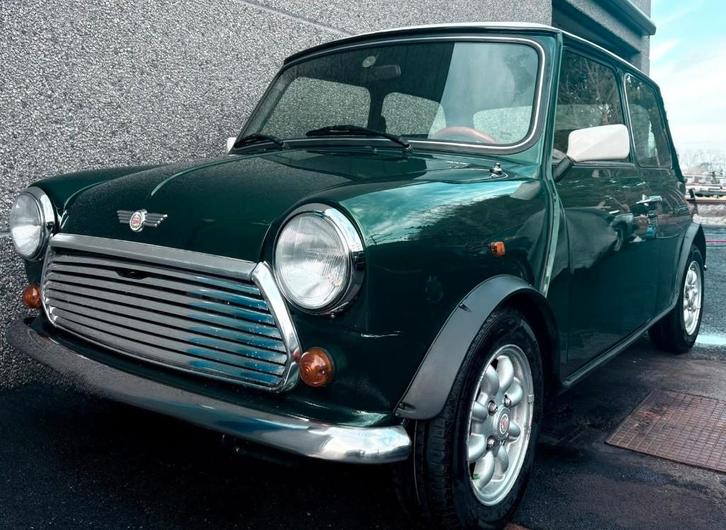 Mini 1.300 Injectie, Auto's, Mini, Particulier, Overige modellen, Benzine, Overige carrosserieën, Handgeschakeld, Groen, Zwart