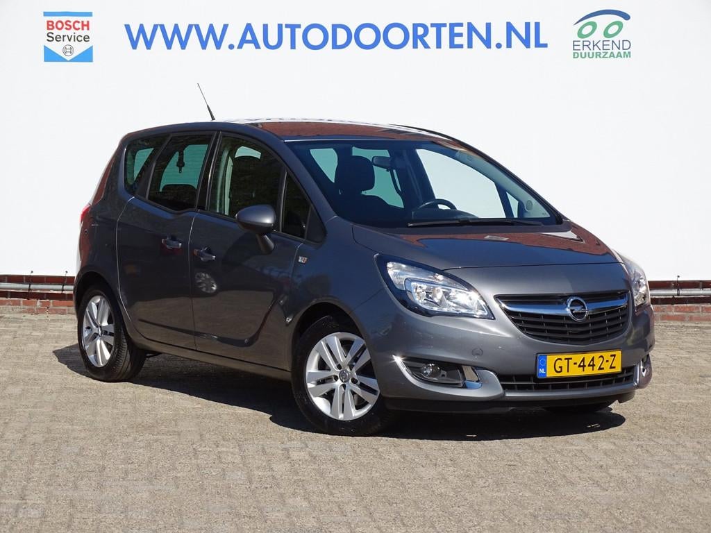 Opel Meriva 1.4 Turbo Design Edition|TREKHAAK|NAVI|, Auto's, Voorwielaandrijving, Stof, Gebruikt, 4 cilinders