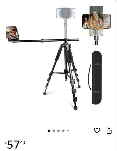 Elitehood overhead statief tripod, Ophalen of Verzenden, Zo goed als nieuw, 175 cm of meer, Driepoot