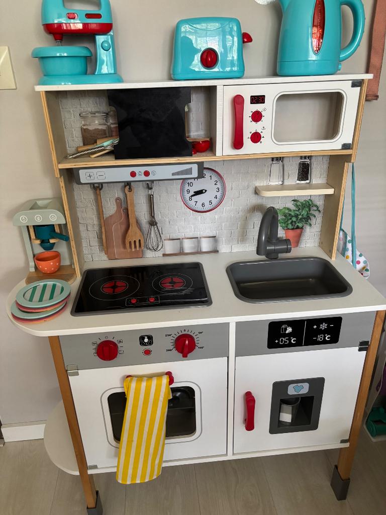 Speelkeuken, Ophalen, Gebruikt, Hout, Speelkeuken