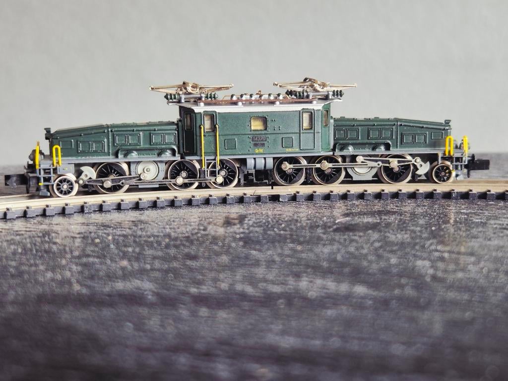 Arnold 2465 Krokodil Ce 6/8 SBB N-spoor, Hobby en Vrije tijd, Modeltreinen | N-Spoor, Ophalen of Verzenden, Gebruikt, Locomotief
