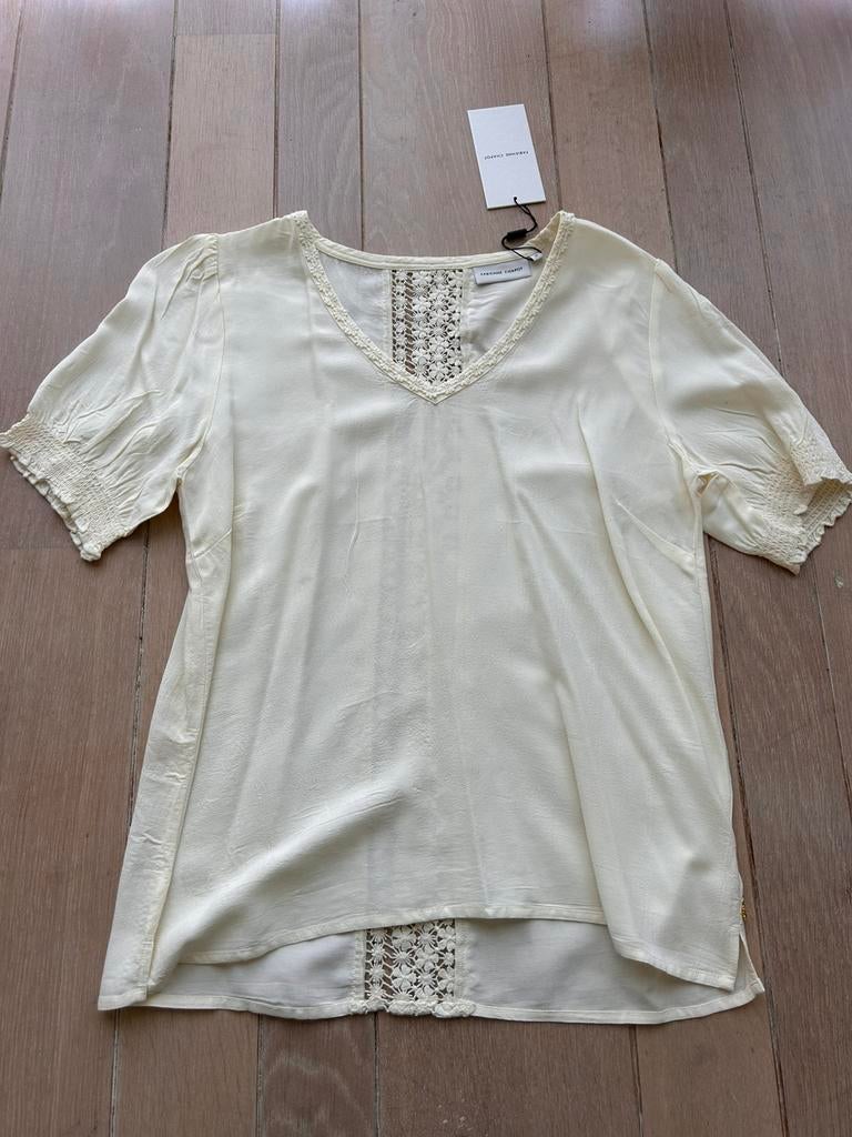NIEUW Fabienne Chapot top – cream white – maat 36, Ophalen of Verzenden, Nieuw, Maat 36 (S), Wit