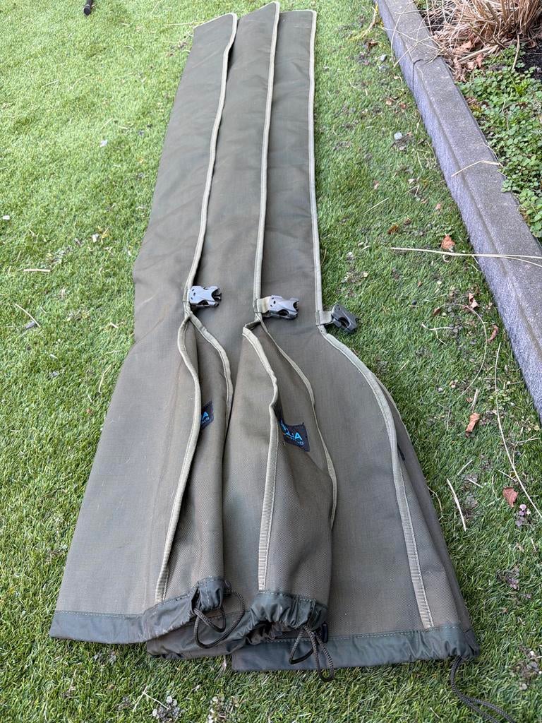 Aqua Products Rod Sleeve pouches - 3 hengels 12 of 13 ft, Ophalen of Verzenden, Zo goed als nieuw