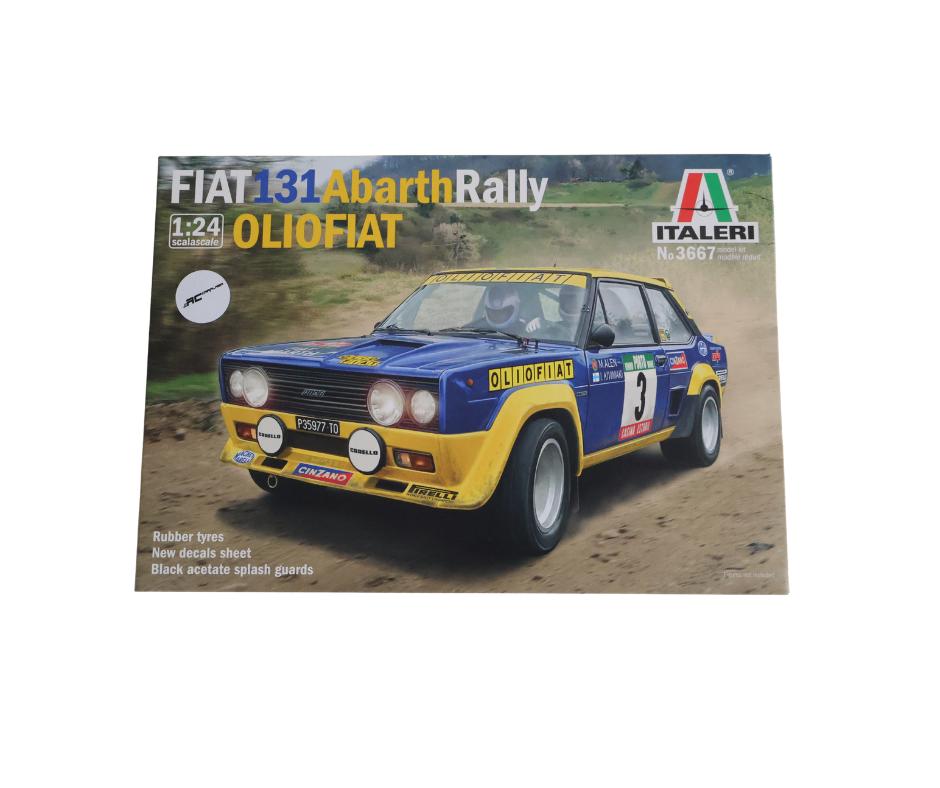 FIAT 131 Abarth Rally OLIO FIAT ITA-3667, Overige merken, Auto, Groter dan 1:32, Nieuw