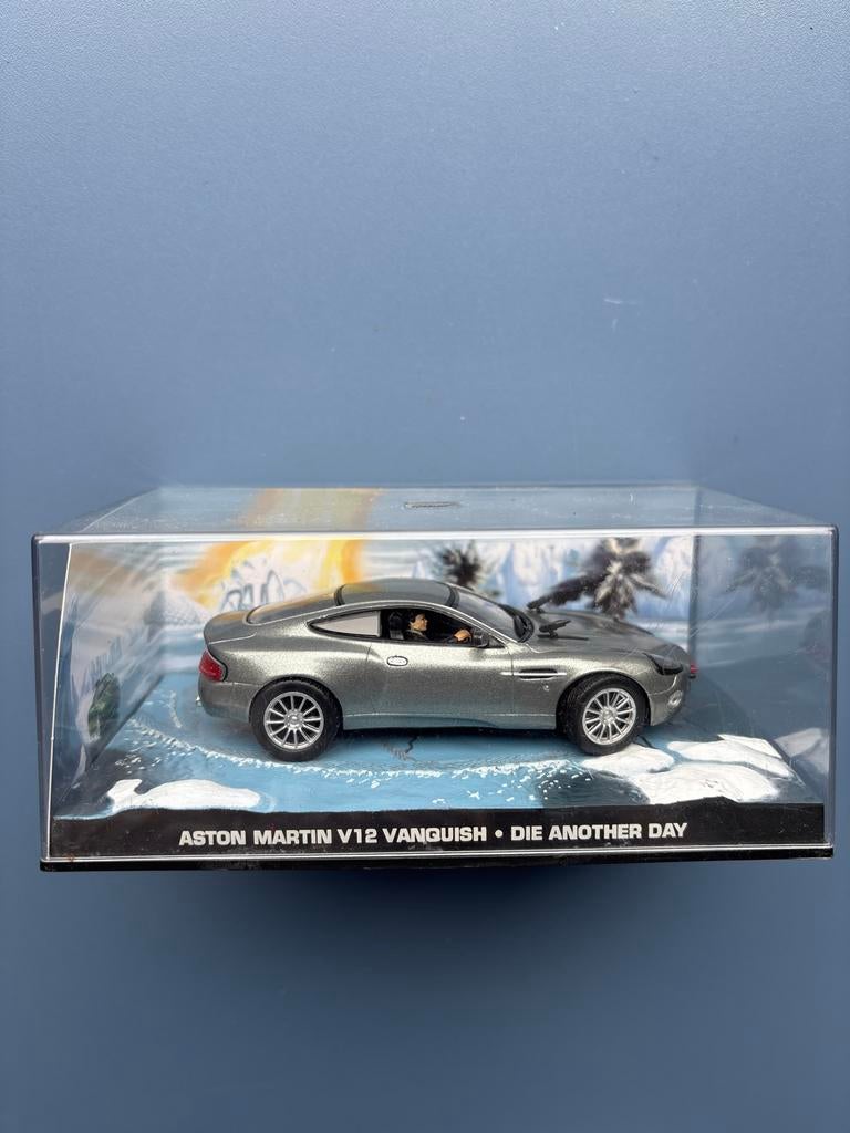 Aston Martin V12 Vanquish James Bond Collectie, Hobby en Vrije tijd, Modelauto's | 1:43, Ophalen of Verzenden, Nieuw, Auto, Overige merken