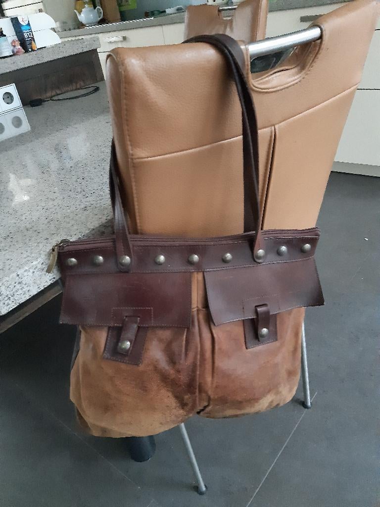 SCHOUDERTAS DICK BOONS, Ophalen of Verzenden, Gebruikt