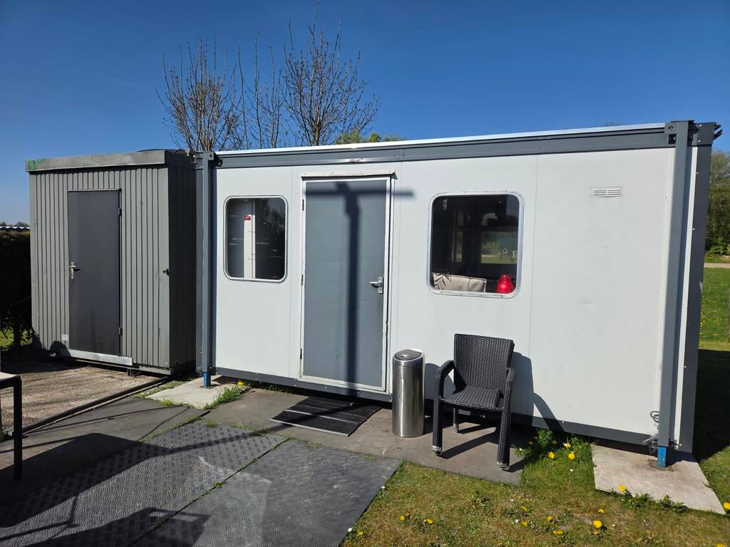 Portacabin +toiletkeet cplt keuken, Ophalen, Gebruikt