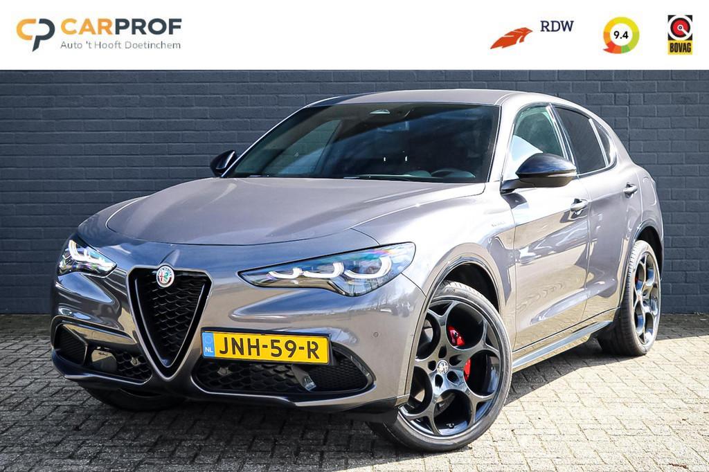 Alfa Romeo Stelvio 2.0 T 280pk 4WD Veloce APPLE CARPLAY / HA, Auto's, Alfa Romeo, Automaat, Euro 6, 4 cilinders, 1655 kg