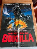 Originele filmposter Godzilla, Verzamelen, Gebruikt, Deurposter of groter, Rechthoekig Liggend, Ophalen of Verzenden