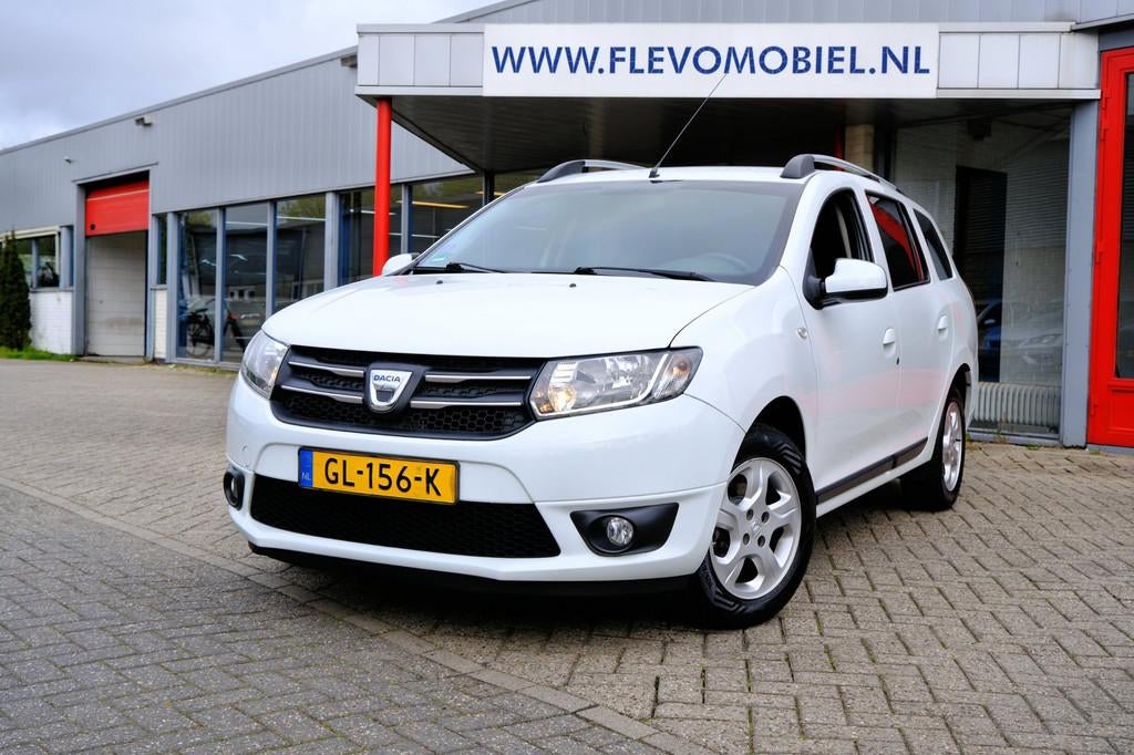 Dacia Logan MCV 0.9 TCe Prestige Navi|Airco|LMV, Auto's, Dacia, Voorwielaandrijving, Wit, Origineel Nederlands, Bedrijf