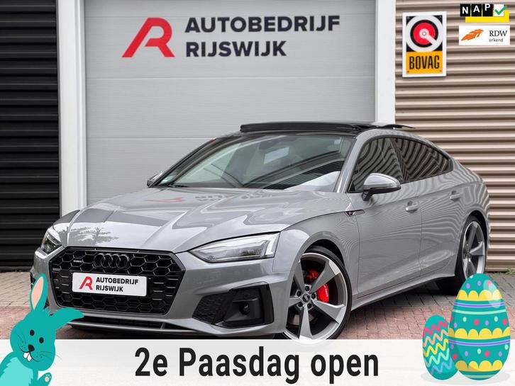 Audi A5 SPORTBACK 45 TFSI quattro S-Line Pano/Keyless/Camera, Auto's, Audi, Bedrijf, Te koop, A5, 4x4, ABS, Achteruitrijcamera