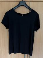 Twin-set zwart shirt, Maat 38/40 (M), Verzenden, Zwart, Zo goed als nieuw