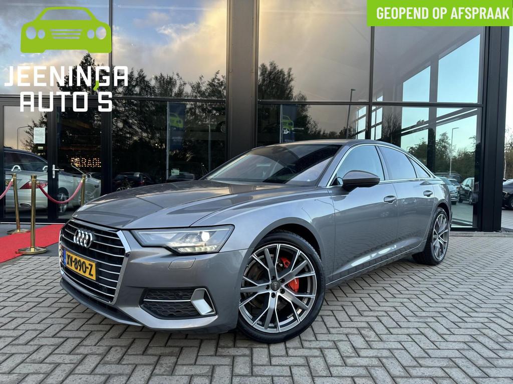 Audi A6 Limousine 45 TFSI Sport Lease |SoftClose|Stuurverw|S, Auto's, Audi, Stof, Gebruikt, 4 cilinders, Bedrijf