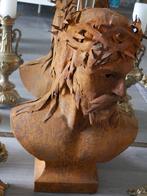 Christus beeld - roest - 62 cm - religieus - katholiek, Antiek en Kunst, Antiek | Religie, Ophalen