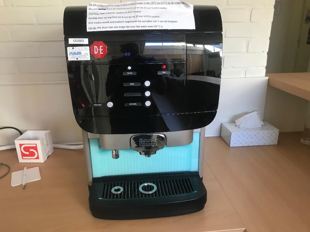 DE cafitesse excellence compact black koffie automaat, Ophalen, Gebruikt, Overige typen, 10 kopjes of meer