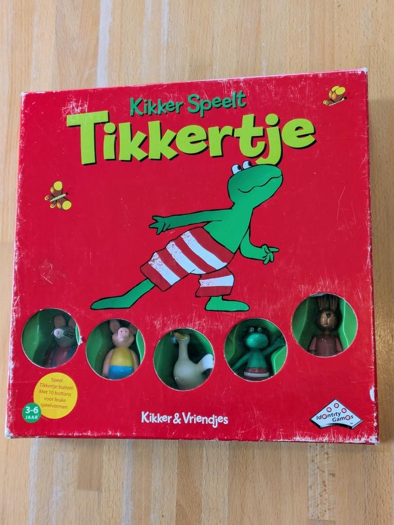 Kikker speelt tikkertje bordspel, Vijf spelers of meer, Ophalen of Verzenden, Gebruikt