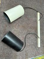 Haagoort, Anvia? Nederlandse jaren 60 hang lamp Nurigarage, Ophalen, Gebruikt, Metaal, Minder dan 50 cm