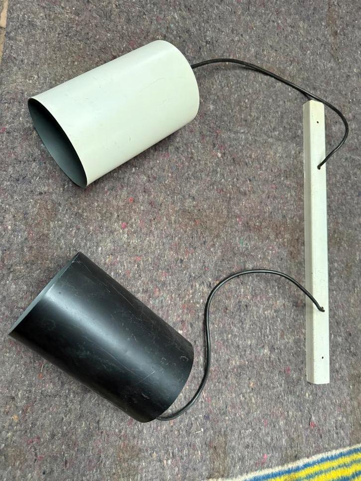 Haagoort, Anvia? Nederlandse jaren 60 hang lamp Nurigarage, Huis en Inrichting, Lampen | Hanglampen, Gebruikt, Minder dan 50 cm