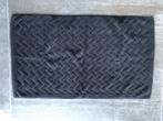 Zwarte badmat, Ophalen of Verzenden, Gebruikt, Zwart, Badmat
