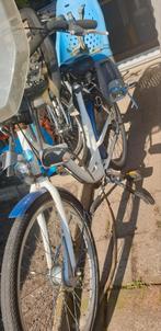 Omafiets met twee kinderstoelen., Ophalen of Verzenden