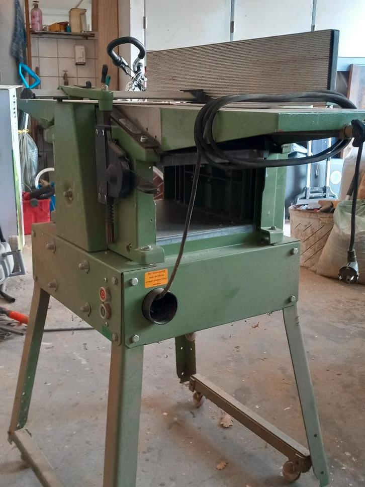 Vlak van diktebank, Doe-het-zelf en Verbouw, Schaafmachines, Gebruikt, Elektrisch, Ophalen