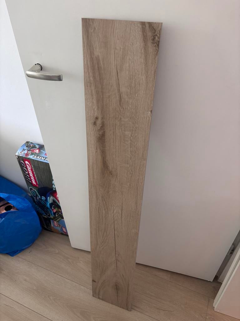 Houtlook tegels 20x120cm, Ophalen, 60 cm of meer, Gebruikt, Keramiek