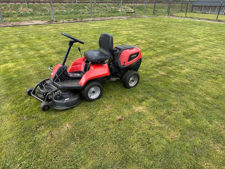Jonsered zitmaaier, Tuin en Terras, Grasmaaiers, Gebruikt, Benzine-grasmaaier, 50 cm of meer, Mulchfunctie, Ophalen
