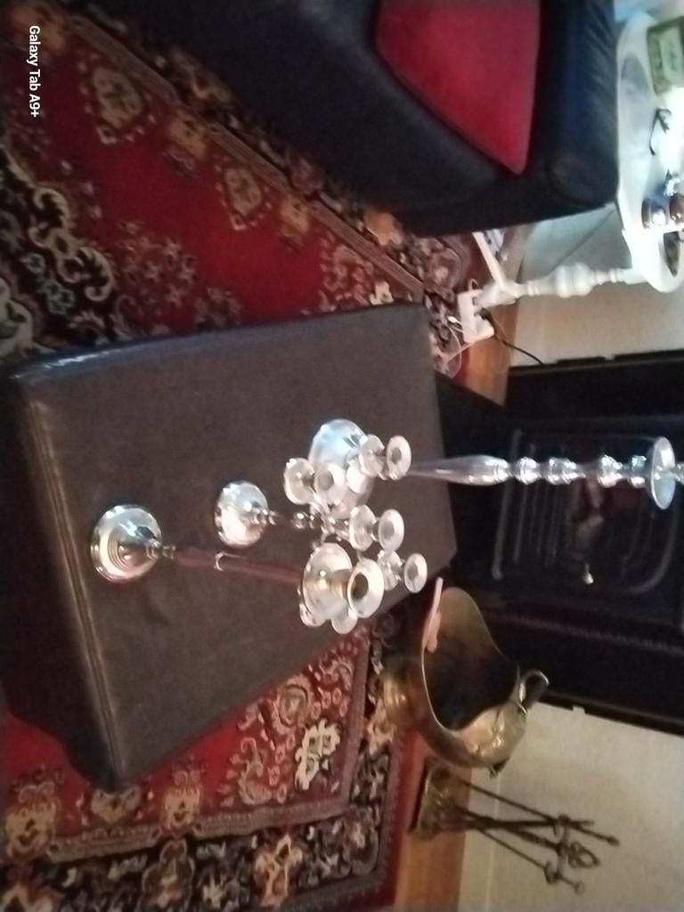 Elegante Kristallen Kandelaar - Klassiek Design, Ophalen of Verzenden