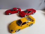 3 x FERRARI MODELAUTO’s. - 1:18, Ophalen of Verzenden, Zo goed als nieuw, Auto, Bburago